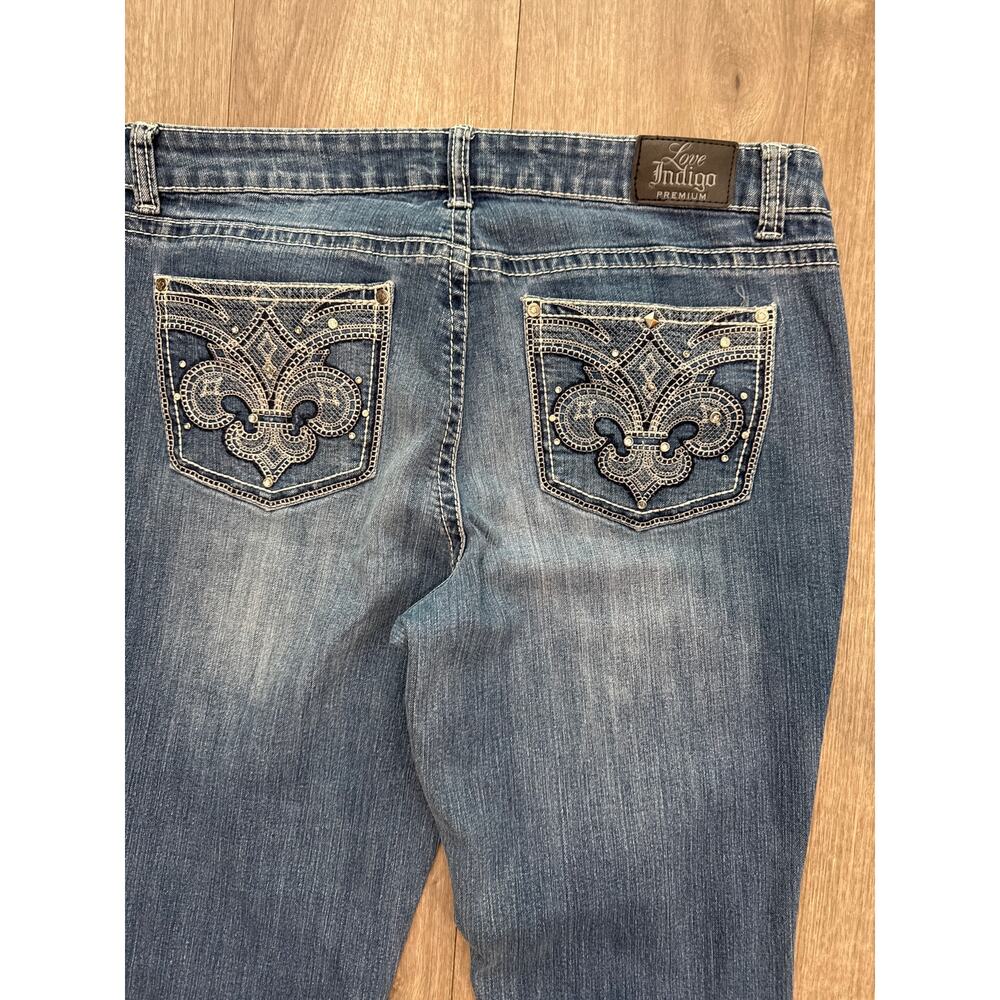 Love Indigo Flare Jeans Women's Size 16 - Picture 3 of 9